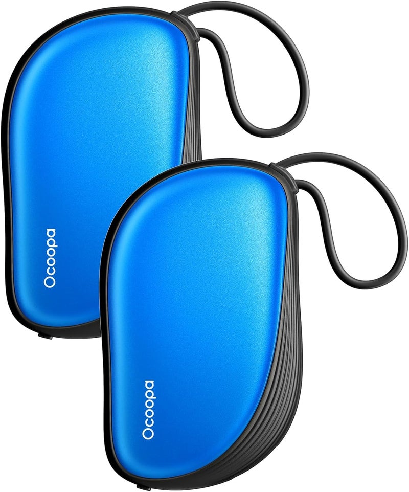 OCOOPA Hand Warmers Rechargeable 2 Pack, Ultra Slim Electric Hand Warmers, Portable Pocket Heater, Comb-Inspired, Fits in Gloves,UL Certified, Winter Essentials,UT5 Sway - Image 1